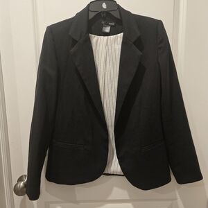 Aqua Women's Classic Black Blazer Size Small